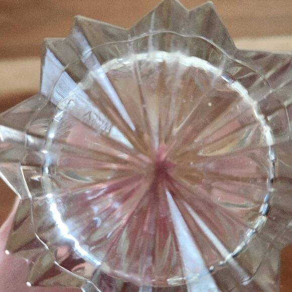 Crown Royal whiskey bourbon clear spiked geometric glass set of 2 barware drinki - Picture 5 of 6